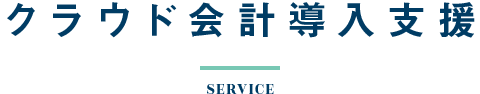クラウド会計導入支援